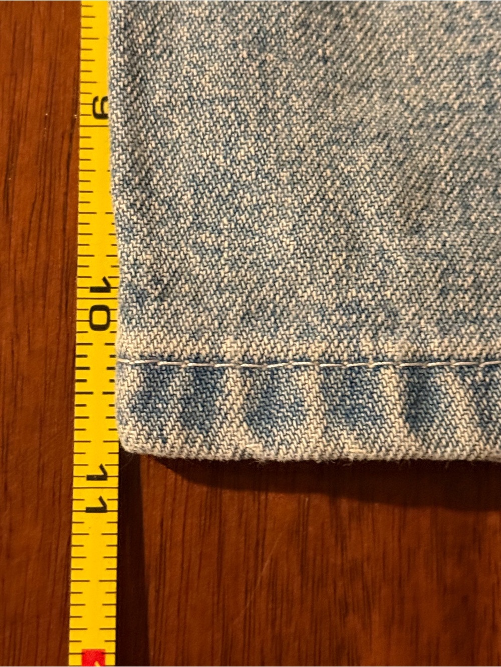 L.E.I. Women’s Jean Shorts, Great Condition! Junior’s Size 7, 100% Cotton - Picture 9 of 11